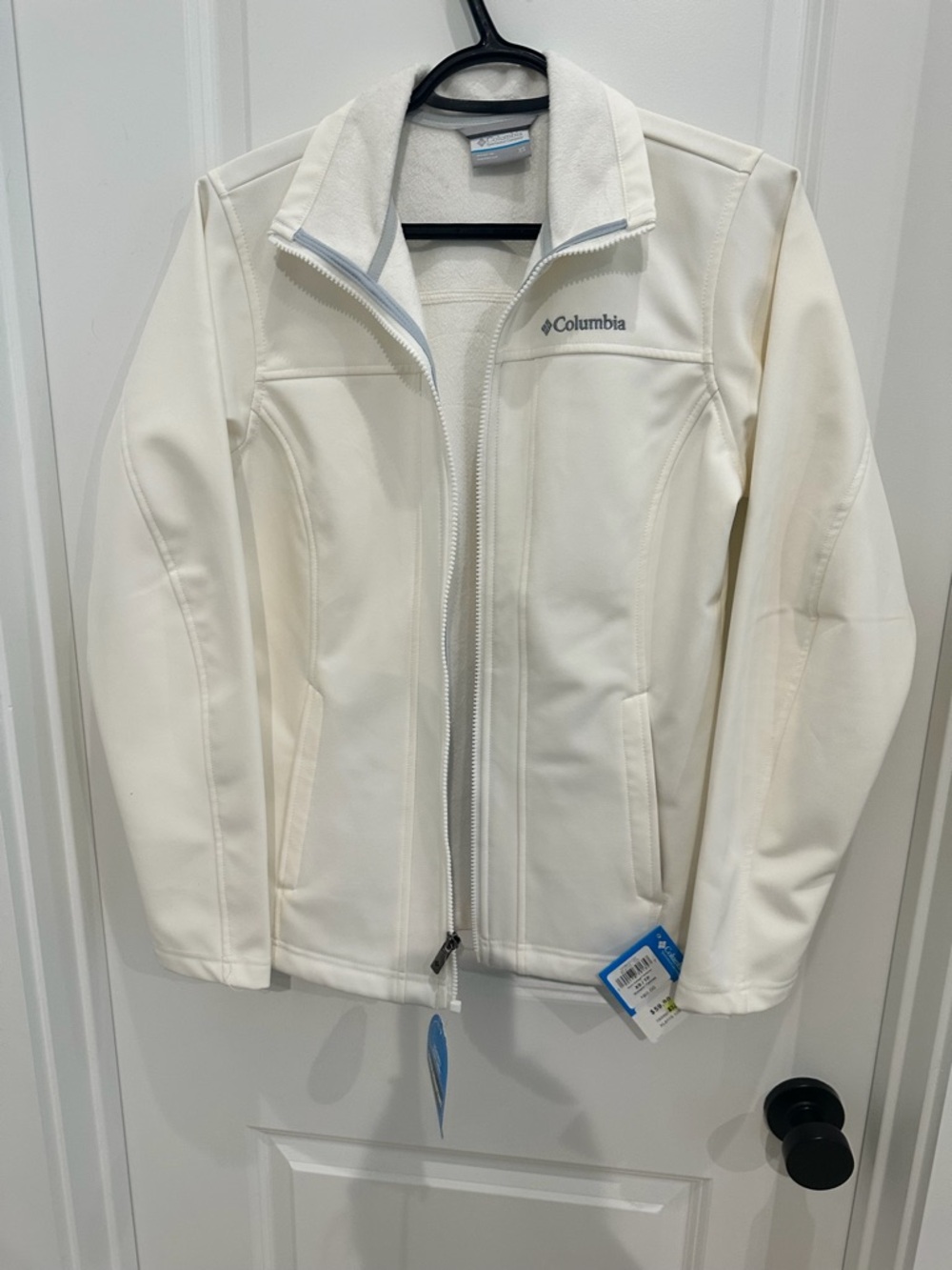 Columbia Off-White Softshell Jacket
